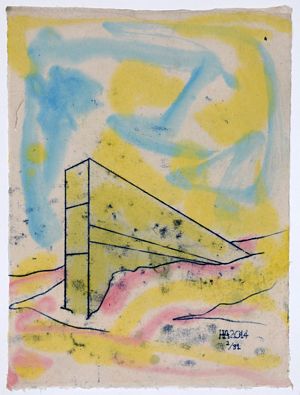 Global Seed Vault, Svalbard Monoprint 2/31